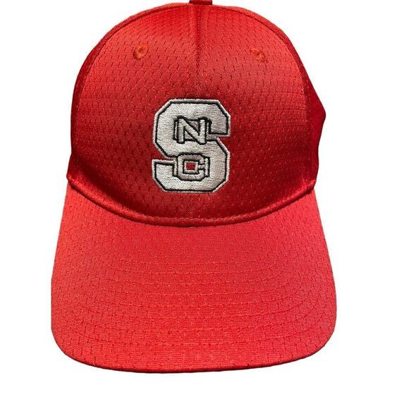 Pacific Headwear NC State Wolfpack Red Adjustable Hat - Picture 2 of 8